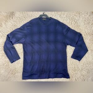 XXL Vintage Y2K BUCATCHI Long sleeve Crew‎ Neck Pullover Shirt Italy Sopranos